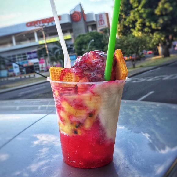 Cholado, sometimes called cholao or raspao is a must try if you're from the Caribbean.